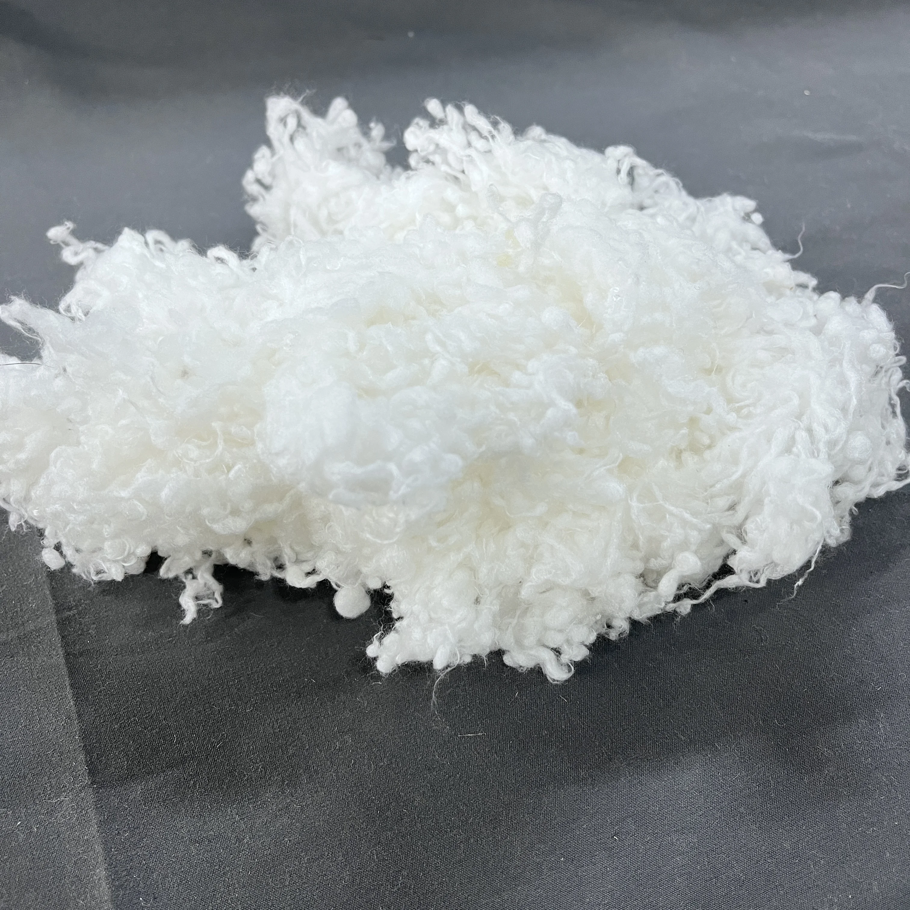 Sustainable fiberball microball recycle polyster/kapok/wool/camel hair/horse hair