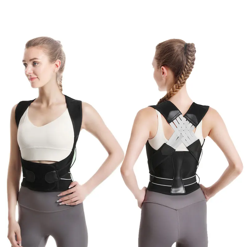 Mesh Breathable Adjustable Back Posture Corrector With Breathable Armpit Pads