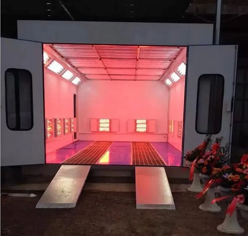 Electric Heating Paint Chamber Auto Painting Machine Baking Oven Car Spray Booths Paint Booth