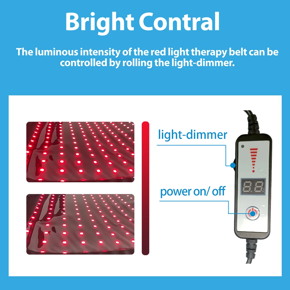 Itsuwa factory price pdt 850nm led light therapy belt bio photon 660nm red light therapy full body led therapy treatment