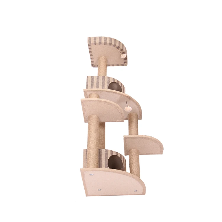
Cat Tower Furniture Luxury Cat Scratch House Scratcher Tower Tree 