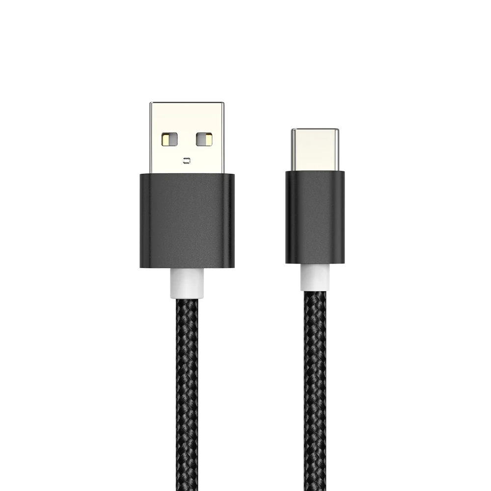 cable usb nylon tipo c fast charding cable usb c fast data cable for smart phone