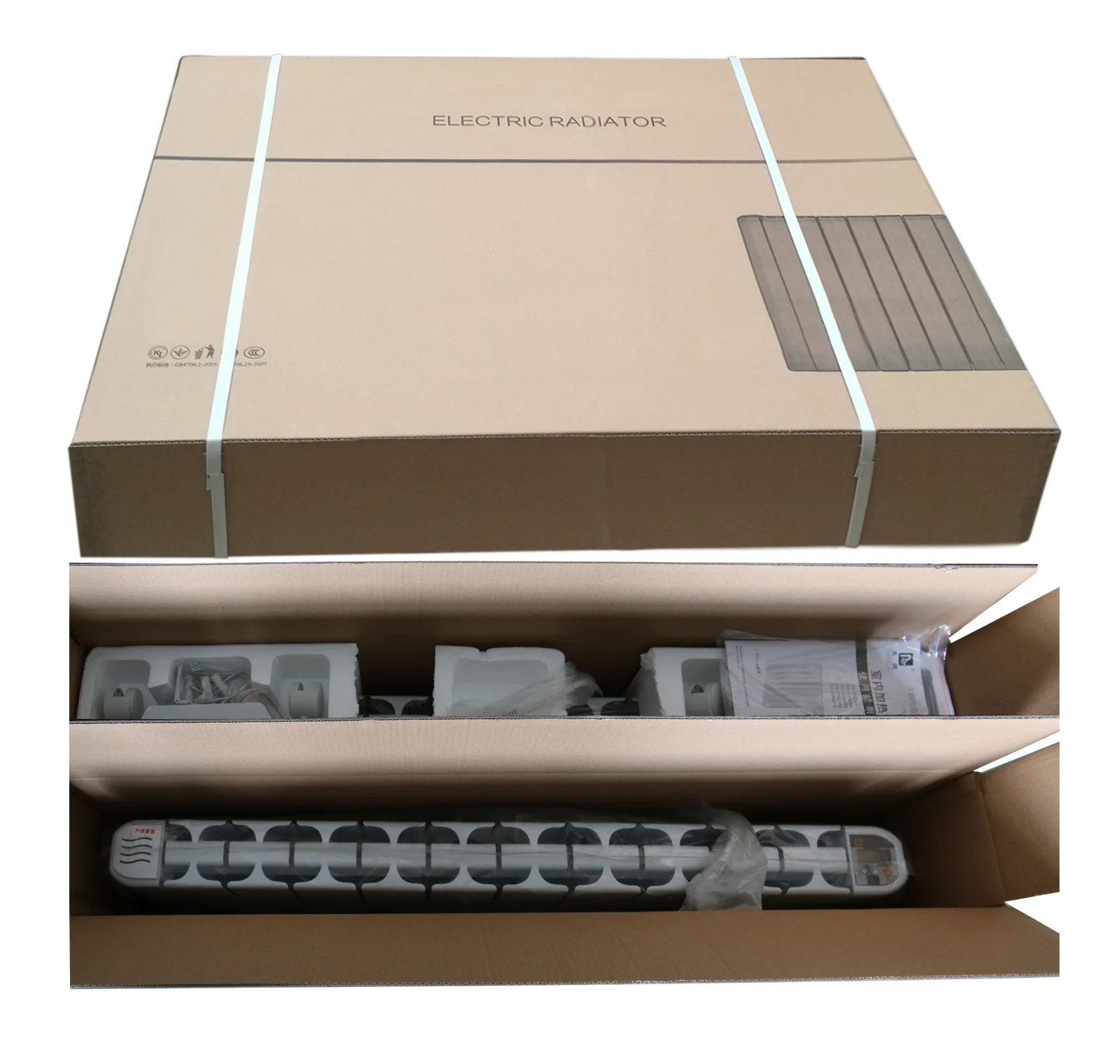 Storage Heating Element with ceramic block room heater E07C 1500 W 220-240V   digital thermostat electric aluminum radiator