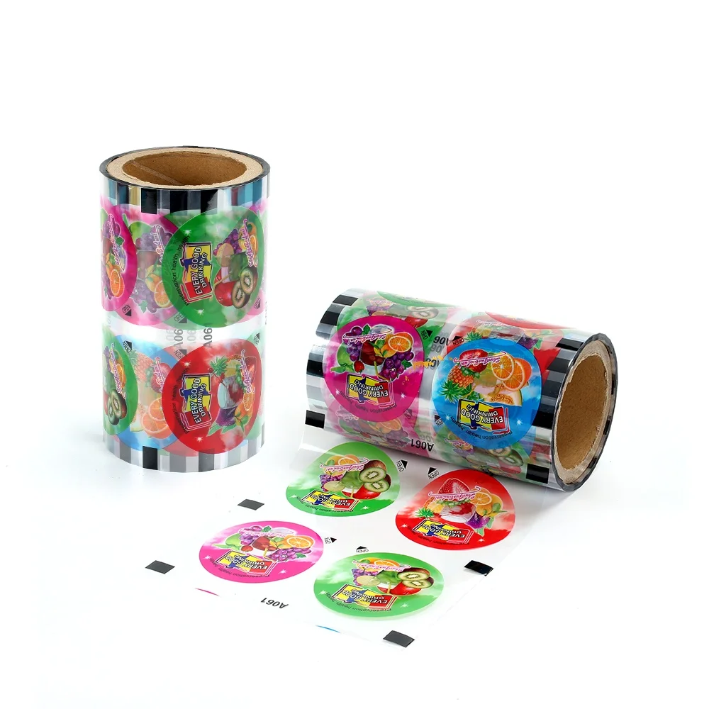 high quality BOPP popcorn packaging laminated plastic film plastic drinking cup food grade flexible packaging roll film