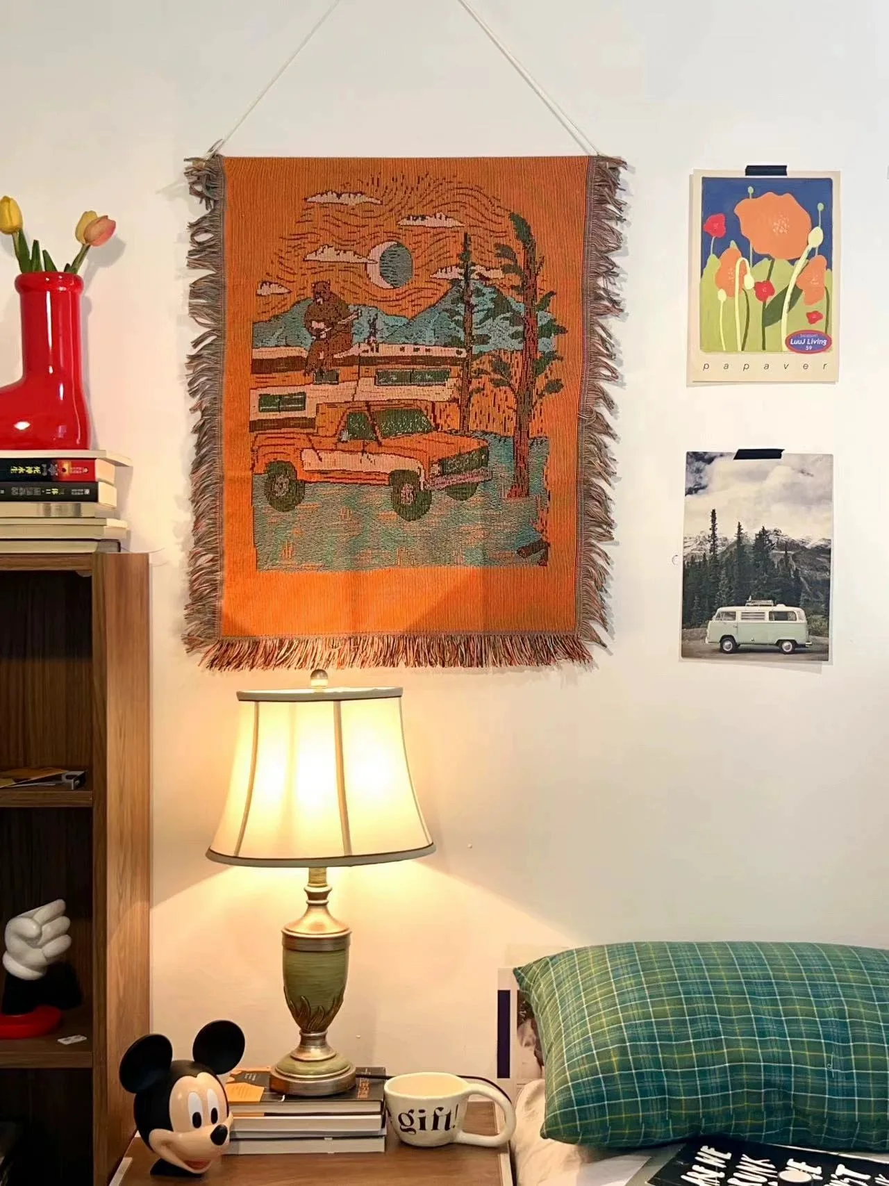 Custom Woven Blanket Jacquard Throws Tapestry Hoodie Recycled Cotton Blankets