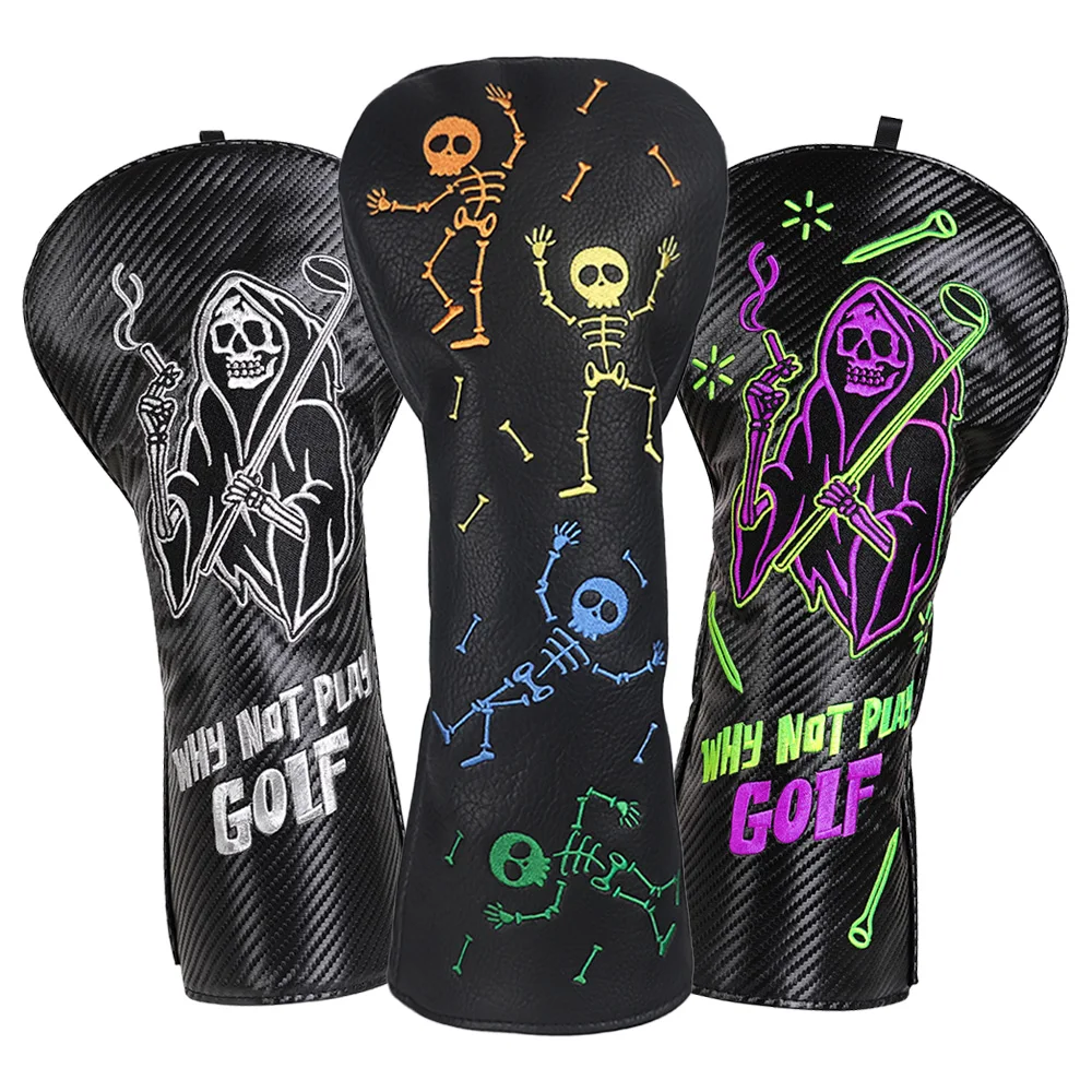 Protective Wholesale Price Embroidered Golf Accessories Driver Head Cover Blade Putter Golf Headcovers