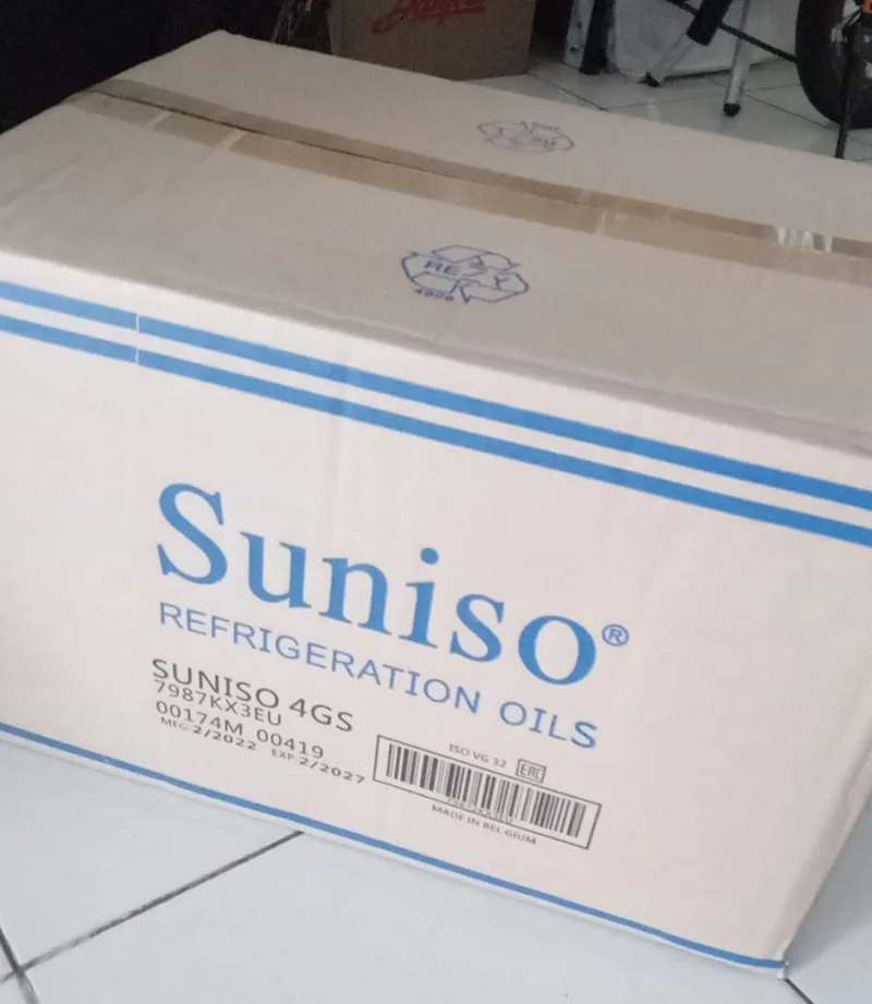 New design Belgium Suniso Refrigeration Lubricant Oil SL32 for Sale