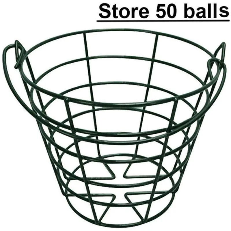 Crestgolf Wholesale High Quality Metal Golf Ball Basket Golf Balls Storage Container Accessories