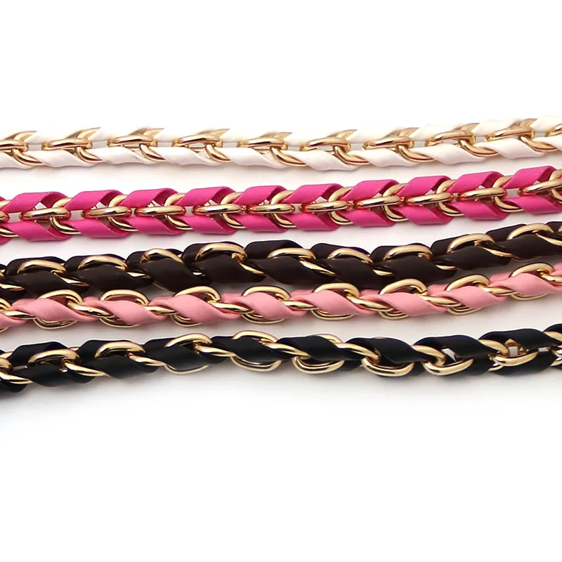 Металлическая цепочка для сумок 120 см