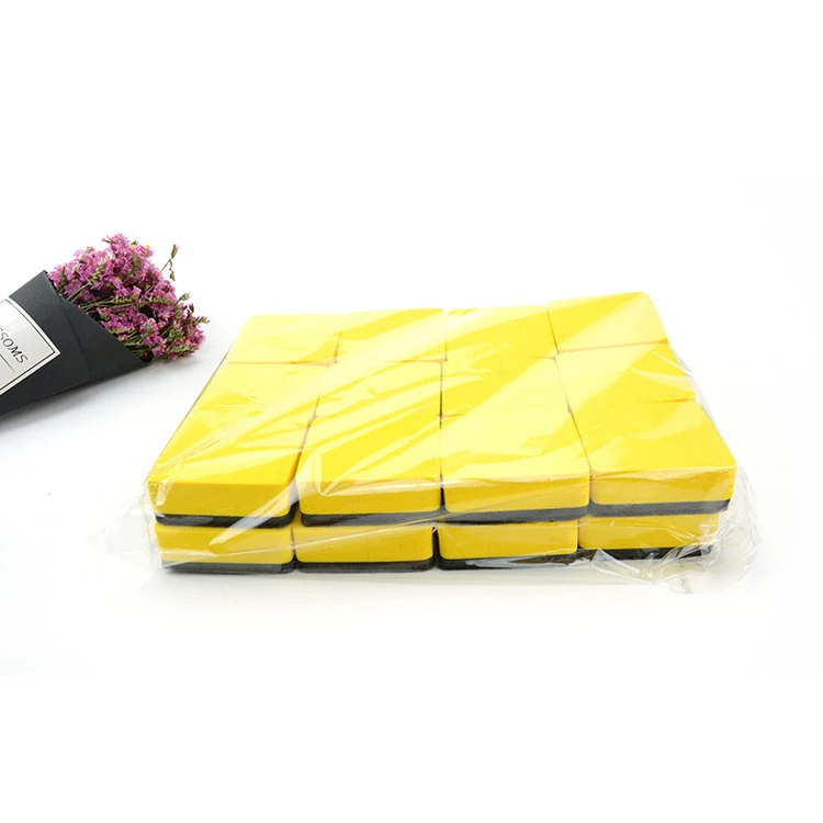 Custom Sponge Square Colorful Whiteboard Magic Eraser Mini Whiteboard Erasers EVA Felt Magnetic Whiteboard Eraser For Preschool