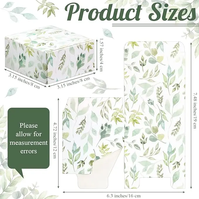 Custom Gift Box Cardboard Gift Wrap Boxes Ornament Boxes for Gifts Birthday Wedding Favor Baby Shower Favor