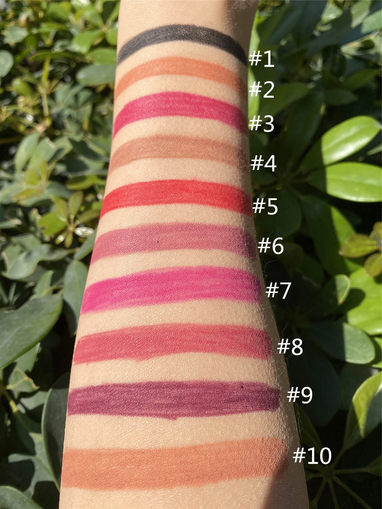  Лидер продаж натуральный Водостойкий карандаш для губ с высоким пигментом 21 цвет