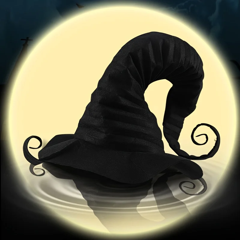Halloween Witch Hat Cosplay Party Forest Wizard Hat Magic Costume Witch Clothing for Christmas Halloween Thanksgiving Decor