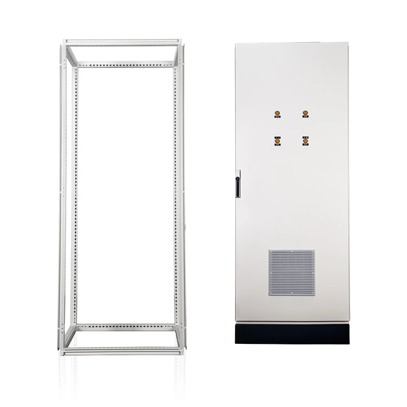 UL508A IP54 outdoor steel cabinet Custom features electrical cabinet manufacturer with air conditioner NEMA12 cabinet enclosure