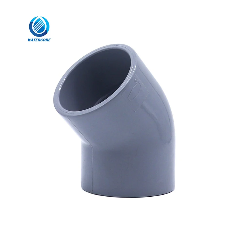 DIN CPVC PIPE FITTINGS CPVC Material Fitting 45 Degree Elbow Bend