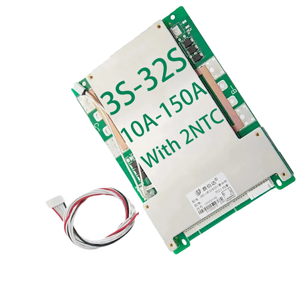 JBD bms 4s lifepo4 12V bms 150a 12volt common port with balance and double Temperature control pcb