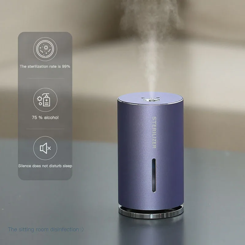 
Blitzblue Portable rechargeable mini auto alcohol spray sensor sterilization electric touchless Automatic alcohol dispenser 