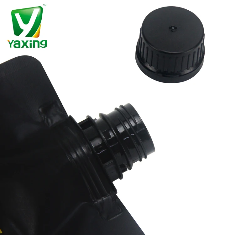 Hot selling custom factory wholesale environmentally friendly black printed car engine oil sealed odorless nozzle bag