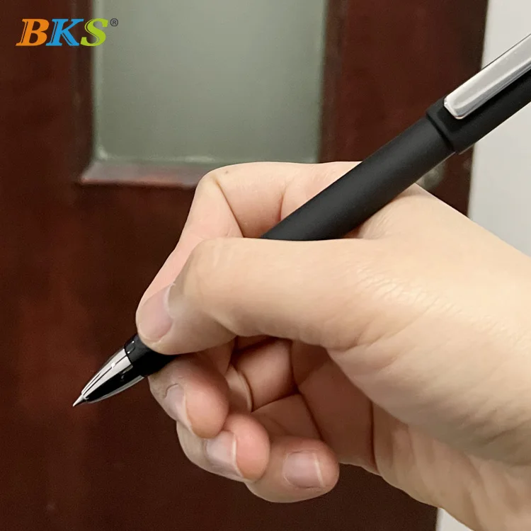 BKS оптовая продажа новинка Студенческая симпатичная пластиковая гелевая ручка Подарочные гелевые ручки с логотипом