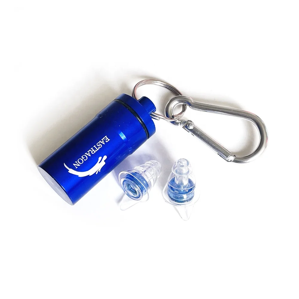 Hifi Hearing Protection Ear plugs for Musicians Music Concert Earplugs with Aluminum Canister and Custom Logo