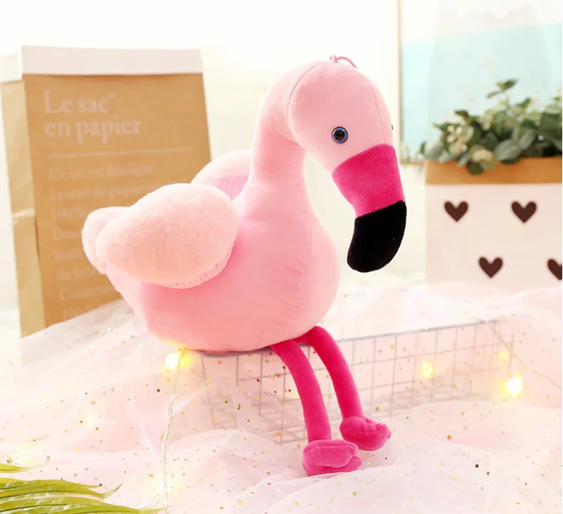 Лидер продаж креативная плюшевая игрушка Instagram Nordic Pink Girl Heartfire Bird