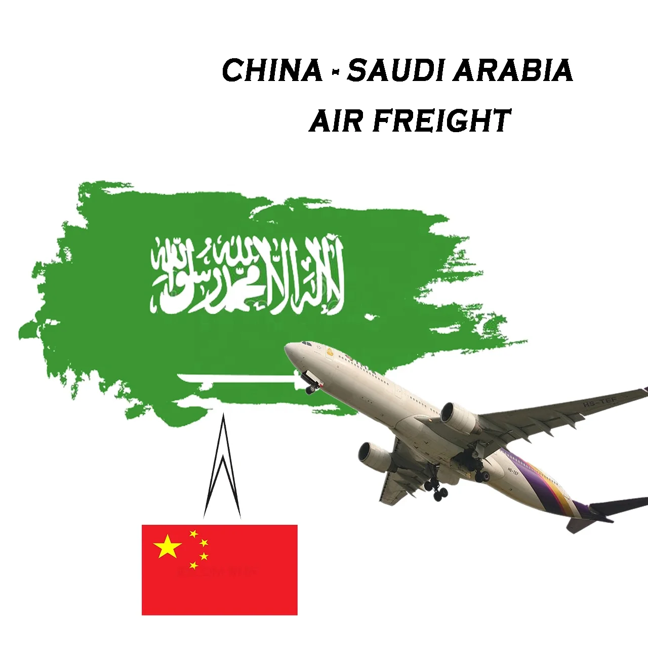 Fast 5 Days DDP Jeddah Door To Door Shipment Air Freight Forwarder China To Saudi Arabia Dropshipping Agent