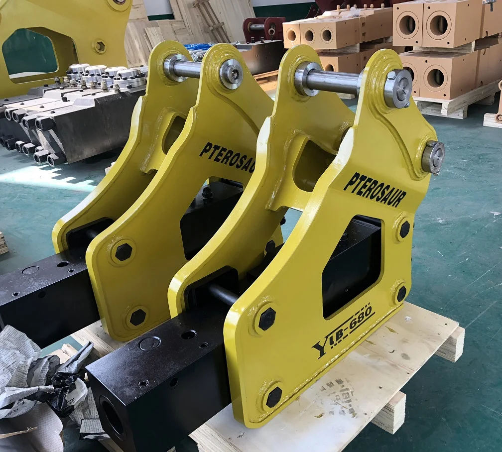 Hydraulic jackhammer SB43  435KG Box type  Hydraulic  Breaker Hammer Rock Crusher 4 -7 ton  68 mm chisel backhoe loader