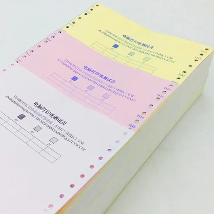 
Office Supply Factory Wholesale Duplicate Forms NCR Computer Printing Paper Ream Business Form Carbonless Paper 