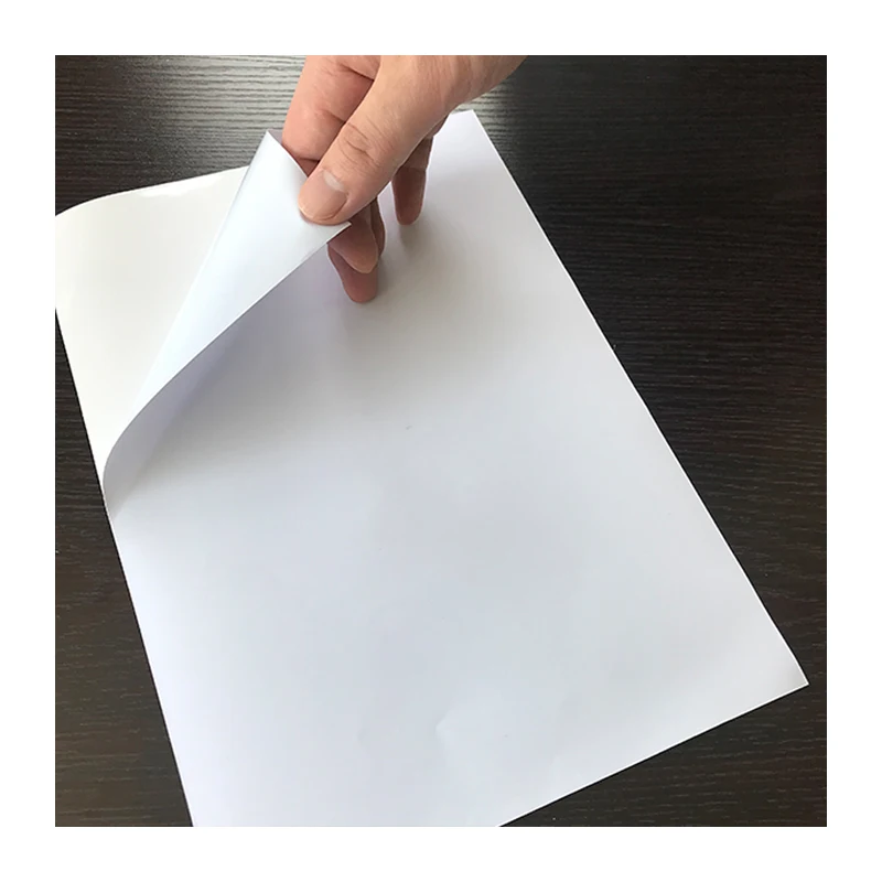 
Waterproof Pigment & Dye Inkjet Matte White Inkjet Printable Adhesive Vinyl Sheets 