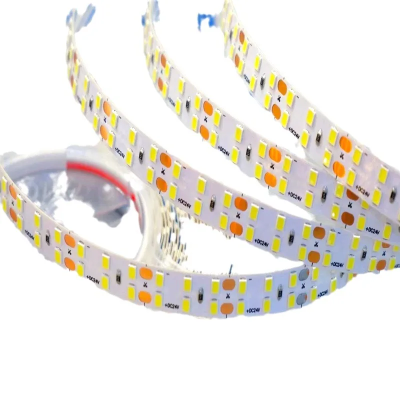 Energy Saving Colorful 2835 12V 24V Adjustable Luces Domestic PCB Waterproof Flex Neon Cuttable Per Led Strip Light