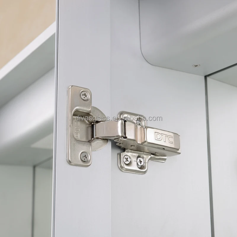 Sliding Corner sliding Bathroom Cabinet Mirror