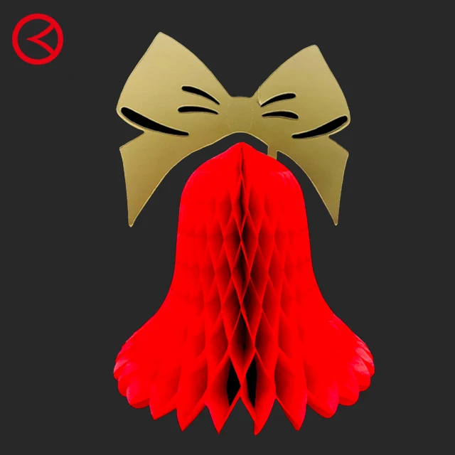 bell shape of paper decoration for wedding event
