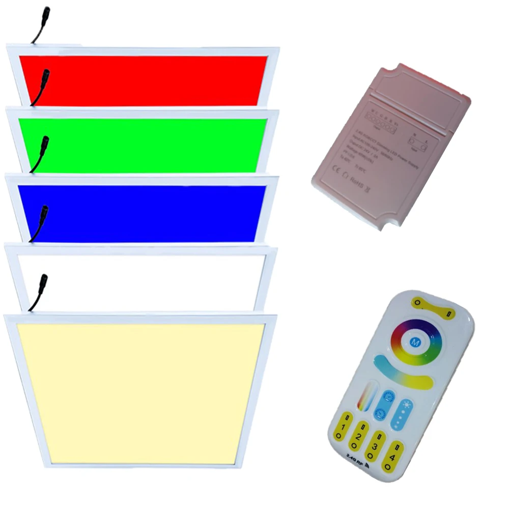 led ceiling lamp 40w led panel light 60cm x 60cm CE RoHS 595x595 pop light led panel