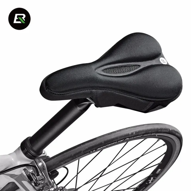 ROCKBROS Soft Cushion Seat Match Breathable Anti-Slip Hollow Bicycle Saddle Cover
