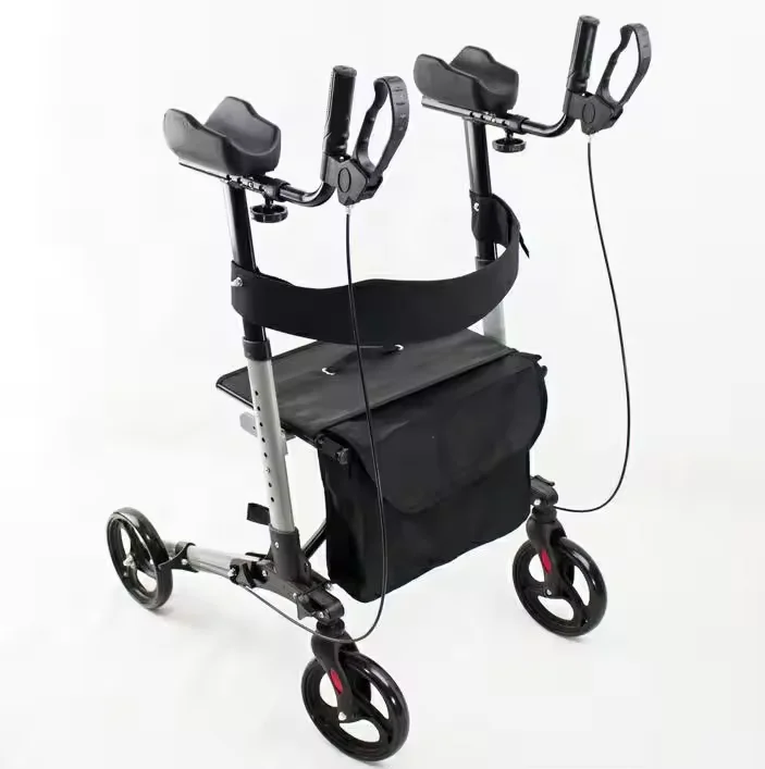 2021 Medical equipment foldable aluminum walker rollator walking aids