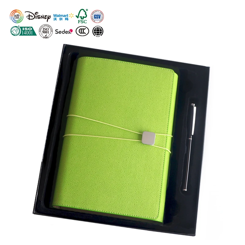 продукт премиум блокнот и ручка подарочный набор, пользовательские роскошные офисные канцелярские принадлежности набор