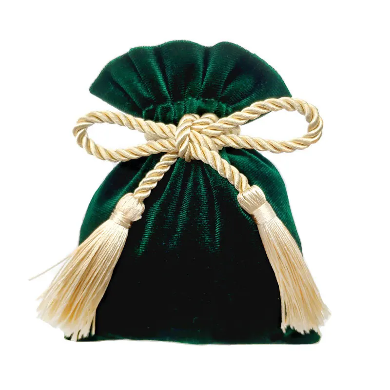 Hot Selling Custom Velvet Jewelry Drawstring Bags Perfume Bag for Flannel Gift Pouch Packaging Small Tarot Bag