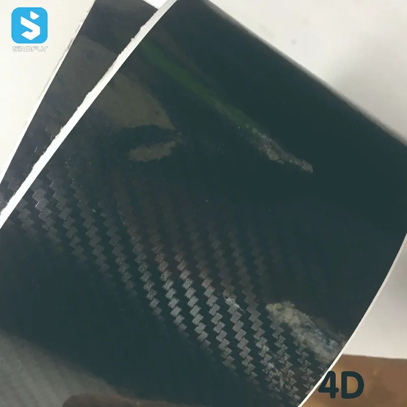 Auto carbon fiber car wrap vinyl film 3d carbon fibre vinyl
