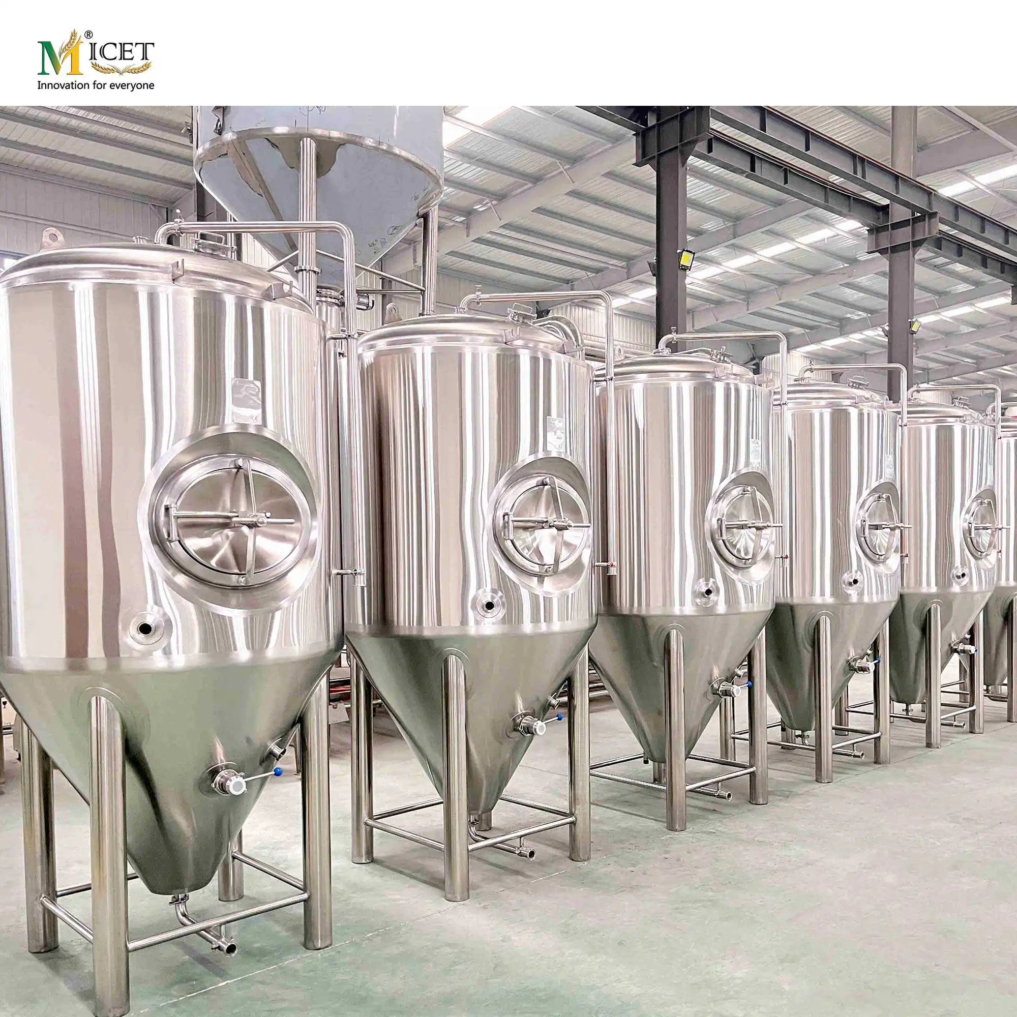 1000l stainless steel conical fermenter for commercial brewing brewery equipment