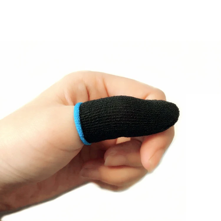 Hot !!!! New mobile game touch screen finger sleeve custom professional breathable sweat-proof gaming finger protective sleeve