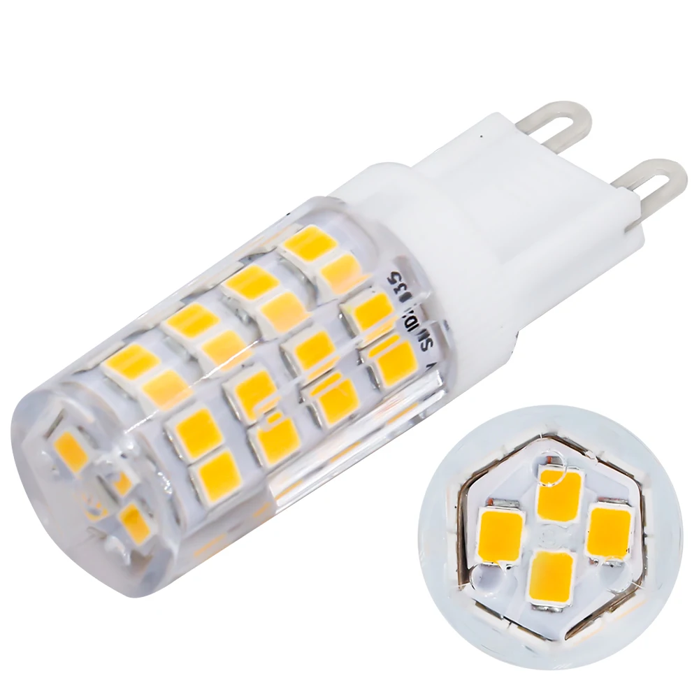Wholesale AC 85-265V 3.5W G4 G9 E14 Led 2835 52SMD Marine Light Vhecal Bulbs WG009