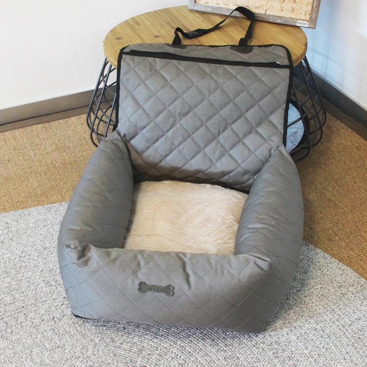 AMZ  Hot Sale Portable Durable Oxford Fabric Go Out dog car seat cover bed for dogs travel dog car seat