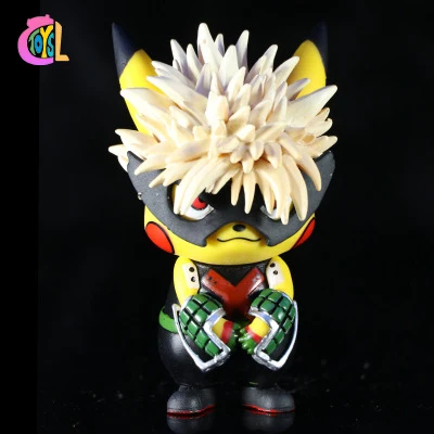 New Arrival Cartoon Pokomon Pikachus Anime Action Figure Cosplay Ornaments Decoration Statue Model Toys