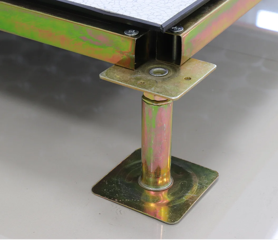 Factory direct sale Anti Static Flooring Server Raising Floor All steel permanent PVC anti-static raised floor
