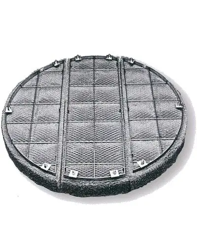 304 316l wire mesh demister pad foam catcher wire mesh demister for petr-oleum or sulphuric acid