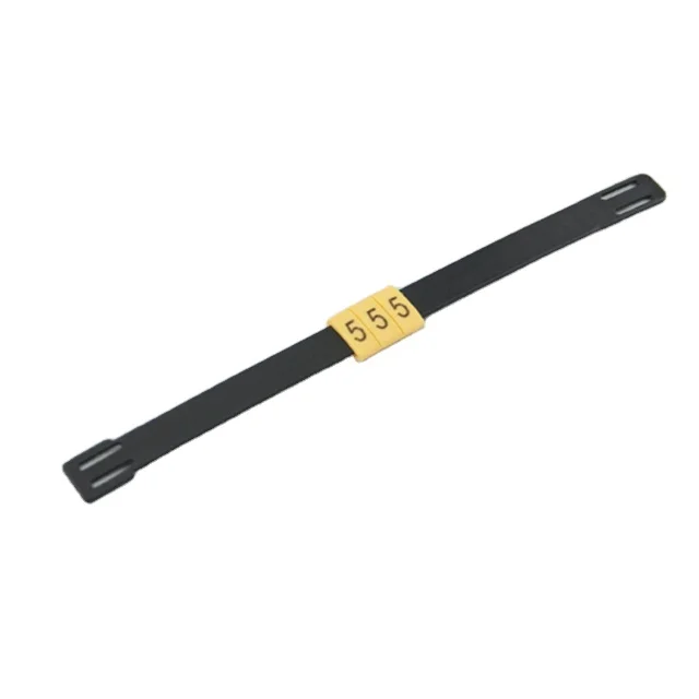 Поддержка для обозначения полосы MS-65 MS-90 MS-100 MS-135 MS-180 черного цвета в упаковке 100