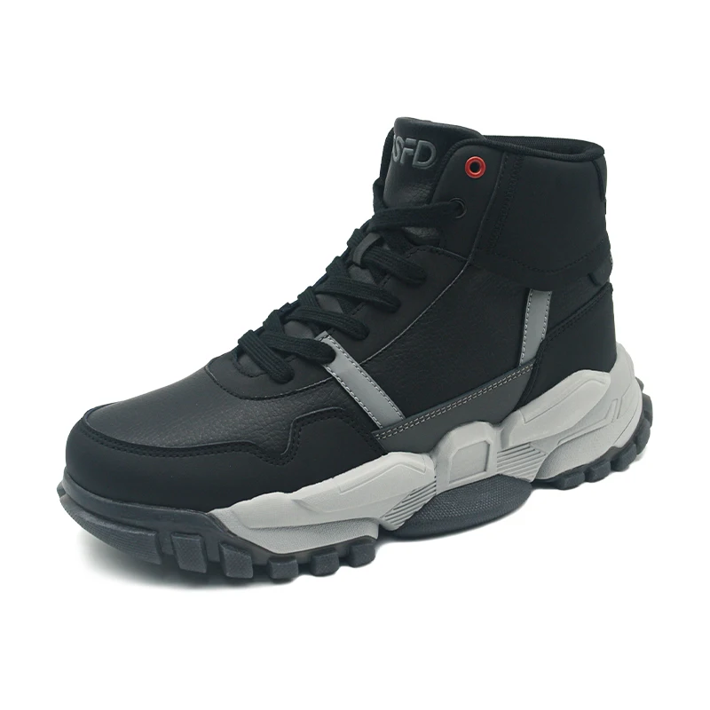 Greatshoes Wholesale Snow Boots Manufacturers,Genuine Leather Boots For Men,Black Ankle Boots With Fur