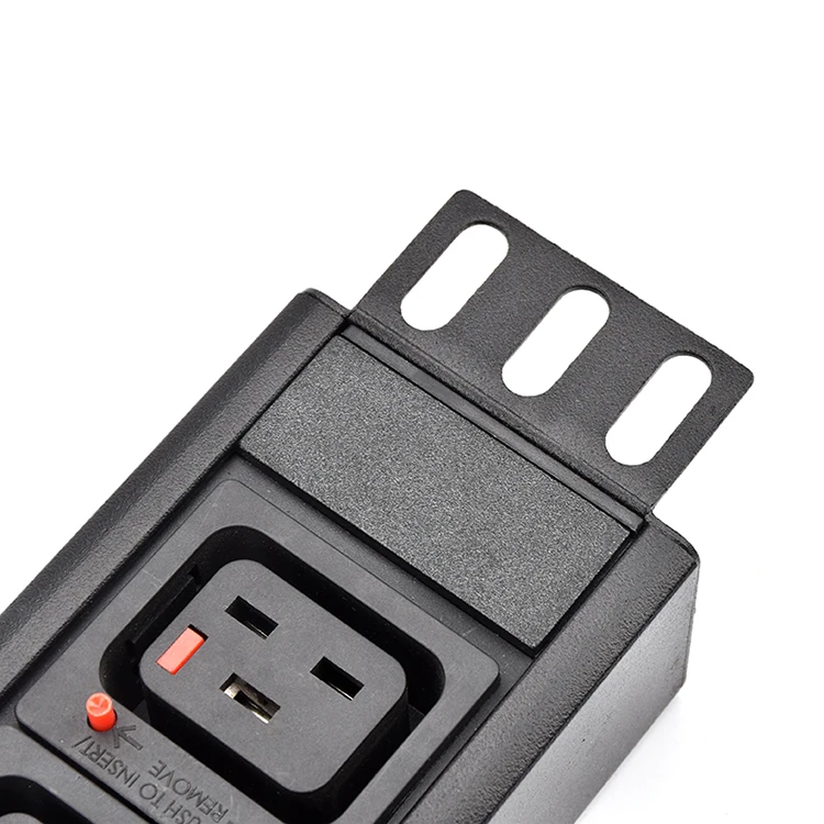 C19 Output 16A Master Switch 8*Locked IEC PDU Socket
