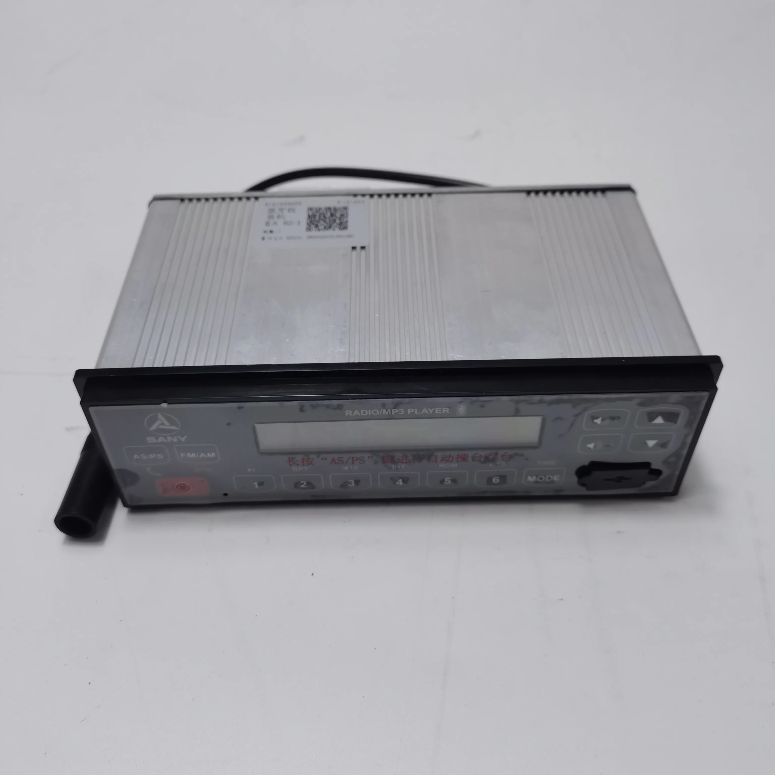 61030659 Sany excavator radio High Bluetooth with USB receiver Sany excavator radio for SY365H