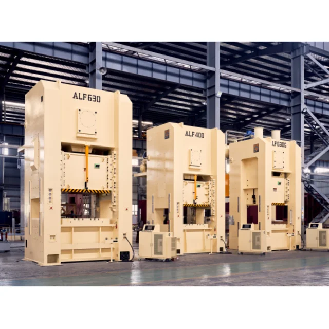 High Precision Single Press Station Power Press Machine for Metal Coin Closed Stamping and Punching